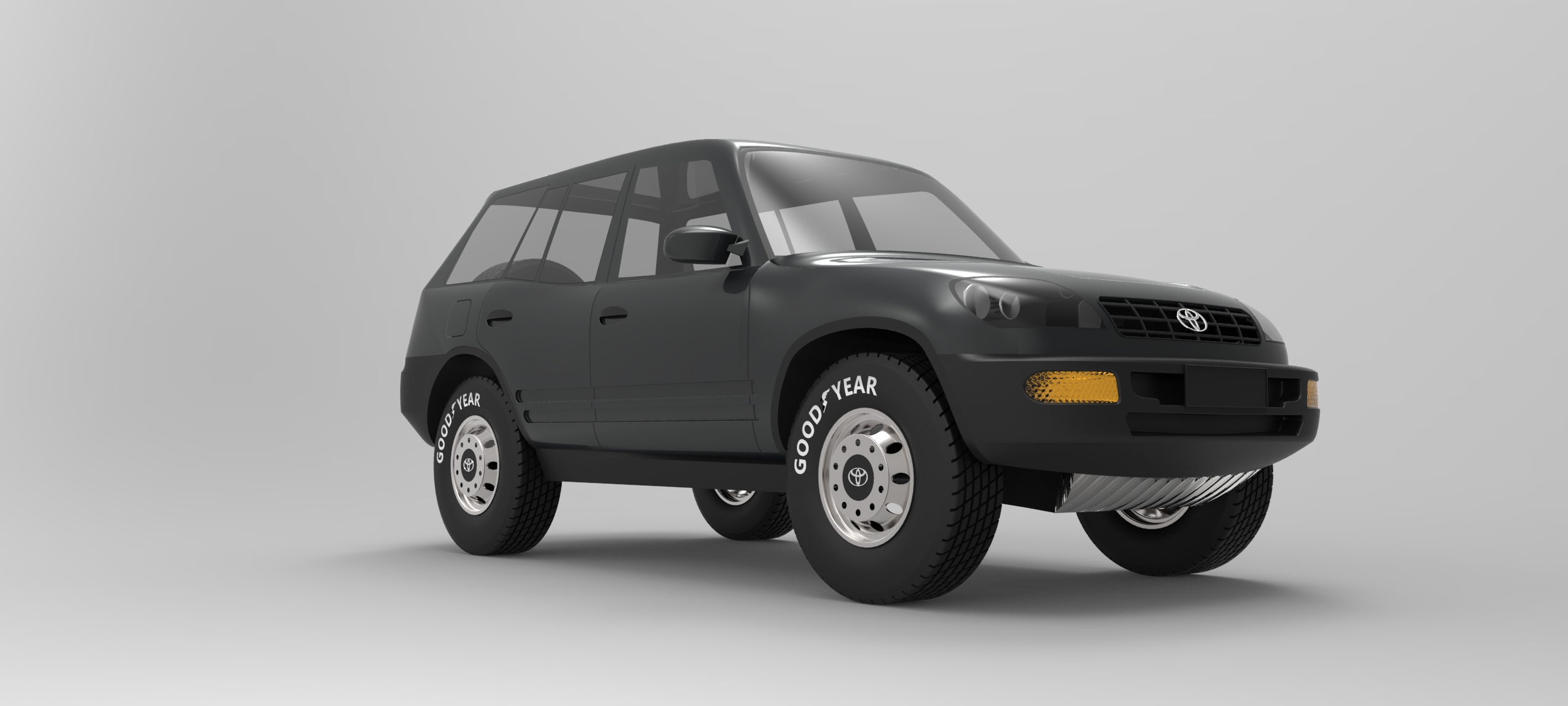 本田Toyota rav4休闲越野车模型3D图纸 SolidWorks2014设计
